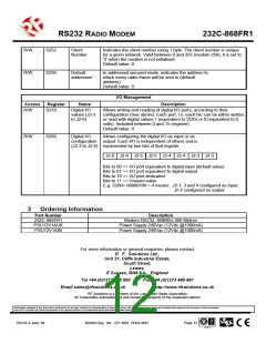 浏览型号232C-868FR1的Datasheet PDF文件第12页