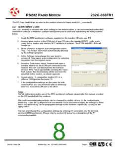 浏览型号232C-868FR1的Datasheet PDF文件第8页