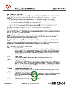 浏览型号232C-868FR1的Datasheet PDF文件第9页