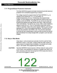 浏览型号68HC912DG128PV8的Datasheet PDF文件第122页