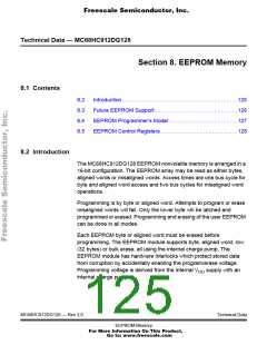 浏览型号68HC912DG128PV8的Datasheet PDF文件第125页