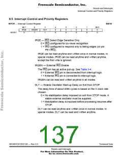 浏览型号68HC912DG128PV8的Datasheet PDF文件第137页