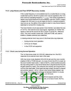 浏览型号68HC912DG128PV8的Datasheet PDF文件第161页