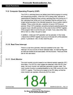 浏览型号68HC912DG128PV8的Datasheet PDF文件第184页