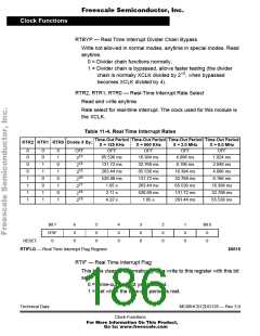 浏览型号68HC912DG128PV8的Datasheet PDF文件第186页