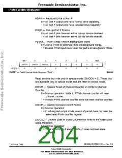 浏览型号68HC912DG128PV8的Datasheet PDF文件第204页