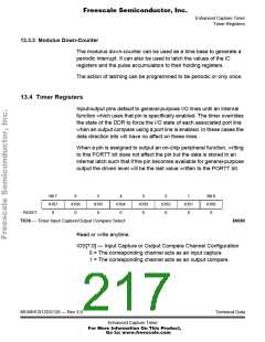 浏览型号68HC912DG128PV8的Datasheet PDF文件第217页