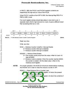 浏览型号68HC912DG128PV8的Datasheet PDF文件第233页
