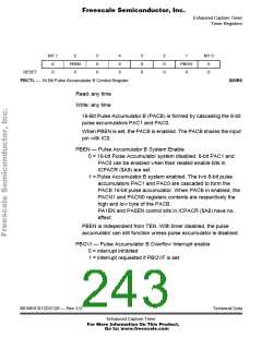 浏览型号68HC912DG128PV8的Datasheet PDF文件第243页