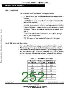 浏览型号68HC912DG128PV8的Datasheet PDF文件第252页