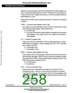 浏览型号68HC912DG128PV8的Datasheet PDF文件第258页
