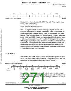 浏览型号68HC912DG128PV8的Datasheet PDF文件第271页