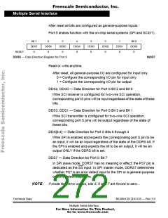 浏览型号68HC912DG128PV8的Datasheet PDF文件第272页