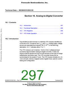 浏览型号68HC912DG128PV8的Datasheet PDF文件第297页