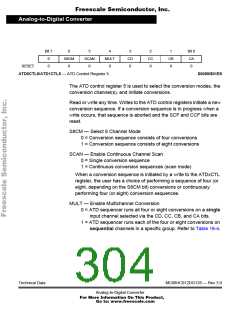 浏览型号68HC912DG128PV8的Datasheet PDF文件第304页
