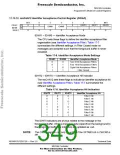 浏览型号68HC912DG128PV8的Datasheet PDF文件第349页