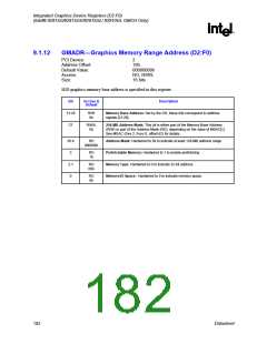 浏览型号82915GV的Datasheet PDF文件第182页