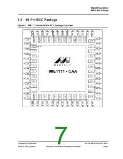浏览型号88E1111-XX-BAB1I000的Datasheet PDF文件第7页