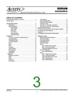 浏览型号AS4SD4M16_05的Datasheet PDF文件第3页