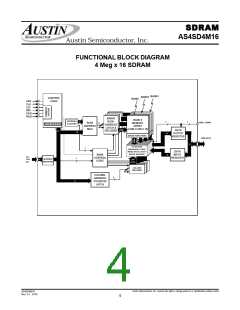 浏览型号AS4SD4M16_05的Datasheet PDF文件第4页