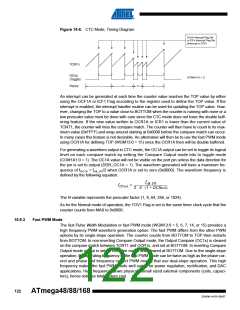 浏览型号ATMEGA48V-10MMHR的Datasheet PDF文件第122页