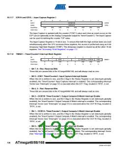 浏览型号ATMEGA48V-10MMHR的Datasheet PDF文件第136页