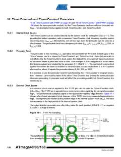 浏览型号ATMEGA48V-10MMHR的Datasheet PDF文件第138页