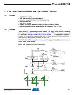 浏览型号ATMEGA48V-10MMHR的Datasheet PDF文件第141页