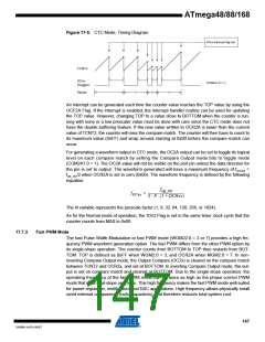 浏览型号ATMEGA48V-10MMHR的Datasheet PDF文件第147页