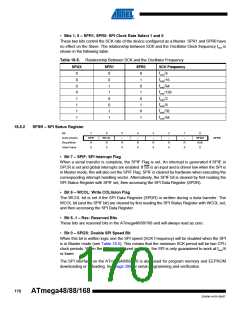 浏览型号ATMEGA48V-10AUR的Datasheet PDF文件第170页