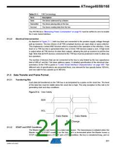 浏览型号ATMEGA48V-10AUR的Datasheet PDF文件第211页