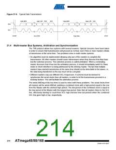 浏览型号ATMEGA48V-10AUR的Datasheet PDF文件第214页