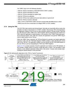 浏览型号ATMEGA48V-10AUR的Datasheet PDF文件第219页