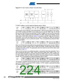 浏览型号ATMEGA48V-10AUR的Datasheet PDF文件第224页