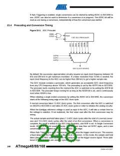 浏览型号ATMEGA48V-10AUR的Datasheet PDF文件第248页