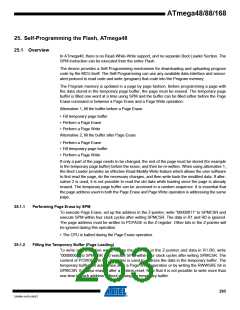 浏览型号ATMEGA48V-10AUR的Datasheet PDF文件第263页