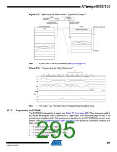 浏览型号ATMEGA48V-10AUR的Datasheet PDF文件第295页