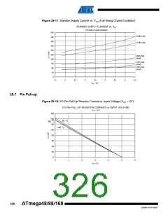浏览型号ATMEGA48V-10AUR的Datasheet PDF文件第326页