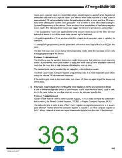浏览型号ATMEGA48V-10AUR的Datasheet PDF文件第363页