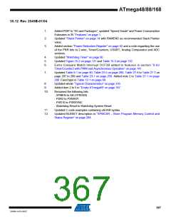 浏览型号ATMEGA48V-10AUR的Datasheet PDF文件第367页