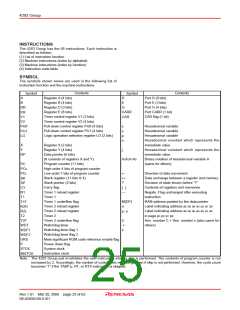 浏览型号M34283G2-XXXGP的Datasheet PDF文件第25页