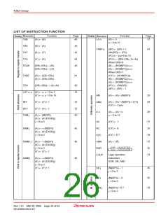 浏览型号M34283G2-XXXGP的Datasheet PDF文件第26页