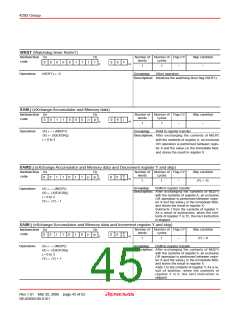 浏览型号M34283G2-XXXGP的Datasheet PDF文件第45页