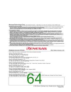 浏览型号M34283G2-XXXGP的Datasheet PDF文件第64页