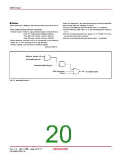 浏览型号M38586GE-XXXSP的Datasheet PDF文件第20页