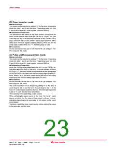 浏览型号M38586GE-XXXSP的Datasheet PDF文件第23页