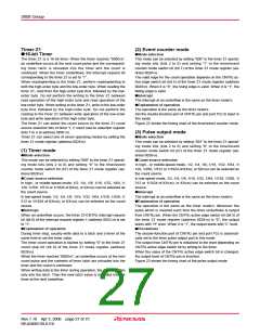浏览型号M38586GE-XXXSP的Datasheet PDF文件第27页