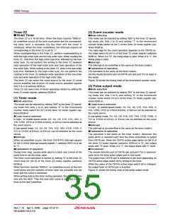 浏览型号M38586GE-XXXSP的Datasheet PDF文件第35页