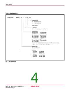 浏览型号M38586GE-XXXSP的Datasheet PDF文件第4页