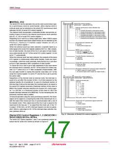 浏览型号M38586GE-XXXSP的Datasheet PDF文件第47页